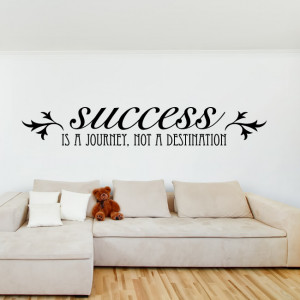 ... -is-a-Journey-Not-A-Destination-Quote-Decal-Wall-Stickers-Transfers