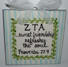 Zeta Tau Alpha Friendship-- adore this quote