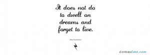 Dumbledore Quote Facebook Cover Photo