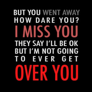 Miranda Lambert ~ Over You