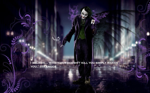 1440x900 quotes the joker batman the dark knight what doesnt kill you ...