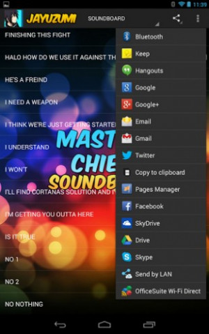 Halo's Master Chief soundboard and ringtones with nearly 100 quotes :)
