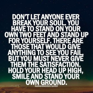 sTAND YOUR OWN GROUND