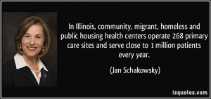 In Illinois, community, migrant, homeless and public housing health ...