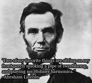 Abraham Lincoln’s “Sitting on My Front Porch” Hemp Quote