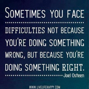 The right thing isn't always the easiest thing!