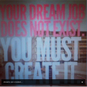 Getting your dream job