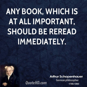 Books Arthur Schopenhauer Quotes