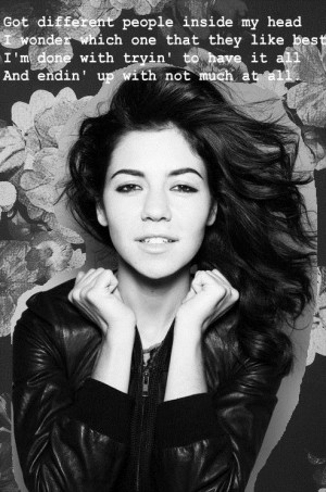 Marina and the Diamonds; she's gorgeous