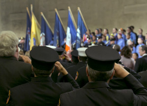 dedication ceremony in Foundation Hall, of the National September 11 ...