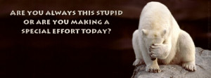 Sarcasm Quote Facebook Cover Photo