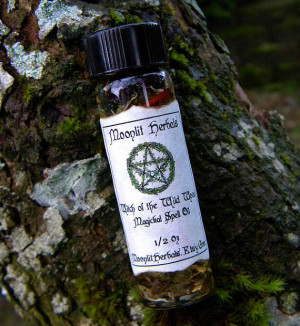 Witch of the Wild Wood Spell Oil - Earth Magick, Grounding, Communing ...