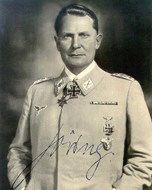 Nazi Number One: Hermann Goering.