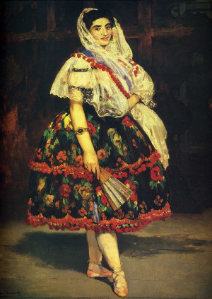 Lola de Valence, 1862 by Edouard Manet
