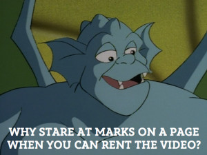 Disney Gargoyles Quotes