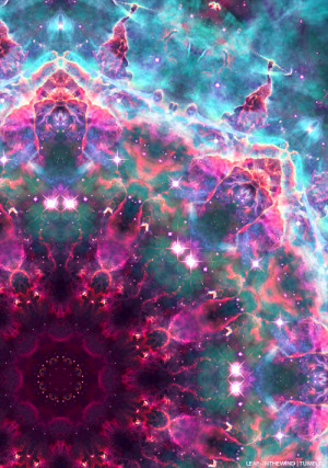 tie dye alien
