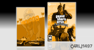 Grand Theft Auto San Andreas Box Art Front And Back