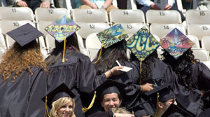Making a statement is part of every graduate's dream; these grads let ...