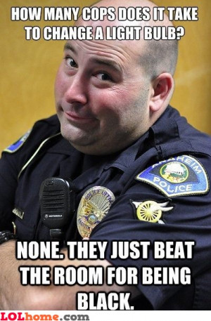police black racism