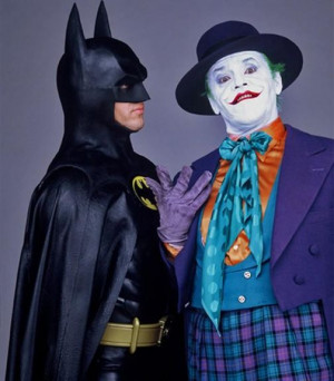 BATMAN - Michael Keaton & Jack Nicholson