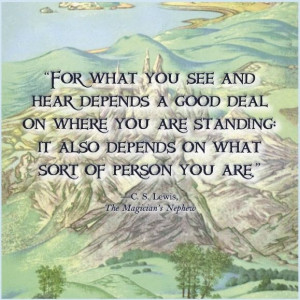 Narnia quote from C.S. Lewis
