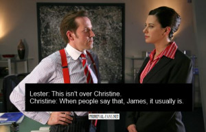 James Lester and Christine Johnson #Primeval