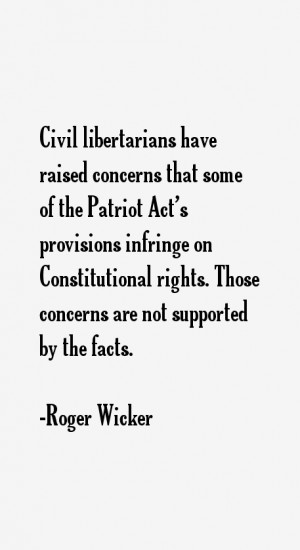 Roger Wicker Quotes amp Sayings