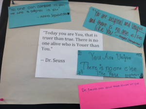 Paraphrasing Practice: Rewrite famous quotes.