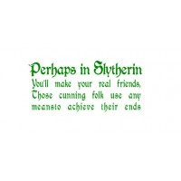 Slytherin vinyl decal