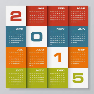 ... Colorful Creative Happy new year 2015 HD calendar Ideas - Wallpaper 5