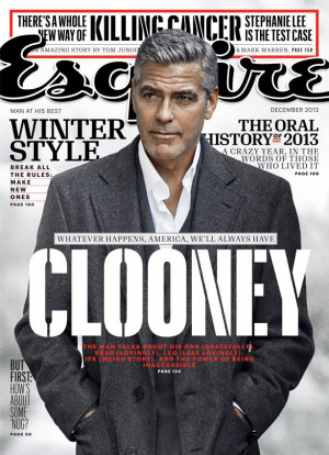 George Clooney Photos - George Clooney Esquire Interview - Esquire ...