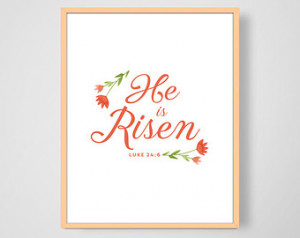 ... Print Easter Printable Bible Quote Wall Art 8x10 INSTANT DOWNLOAD
