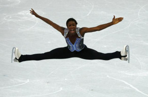 France's Mae Berenice Meite competes during the figure skating women's ...