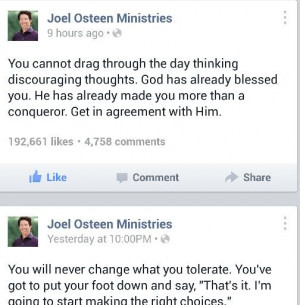 Joel Osteen Great Motivator