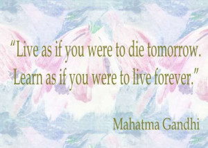 Mahatma Gandhi's Quote