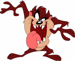 Tasmanian Devil Looney Tones Cartoon Wallpaper HD