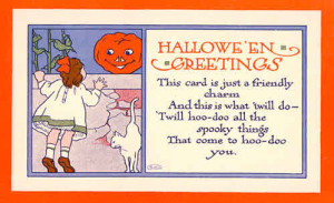 Halloween Poems, Vintage & Modern