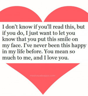 ... You mean so much to me and I love you. Source: http://www.MediaWebApps