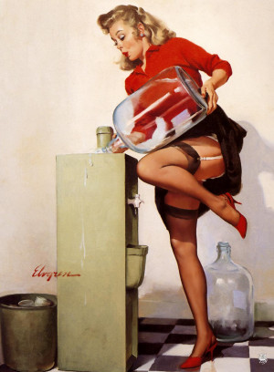 Gil Elvgren Pin-up