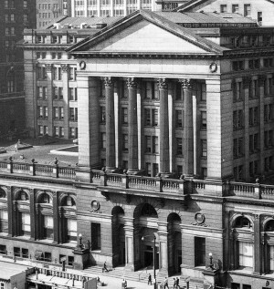 that are remnants of Henry Ives Cobb's 1905 domed Federal Courthouse ...