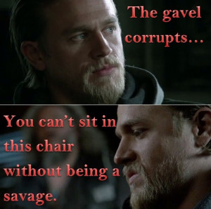 One of the best Sons of Anarchy quotes of the year.