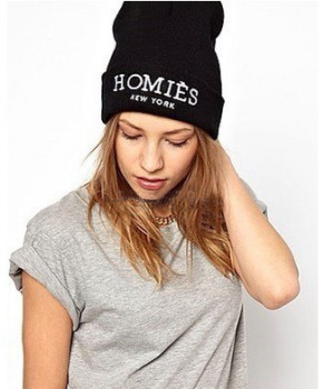 Homies bonnet. filles d'hiver en laine bonnet tricoté de mode 2014 d ...