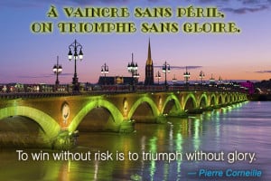 Famous French Quotes With Translation French quote on glory by