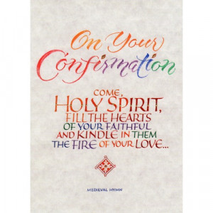 On Your Confirmation Cards - Pkg of 6