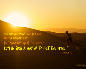 Corinthians 9:24 – The Race Of Life Wallpaper Background