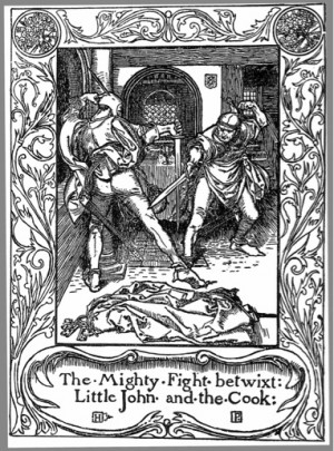 ... Pyle, illustration from The Merry Adventures of Robin Hood, 1883