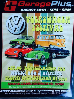 Thread: Garage Plus Volkswagen Festival Aug 30, 2014