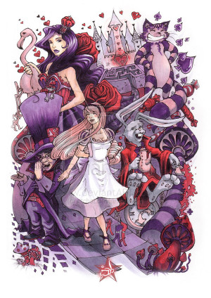 hope this collection of Alice in Wonderland Fan art got your design ...