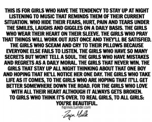 girl, hqlines, one direction, quotes, sayings, zain, zayn, zayn malik