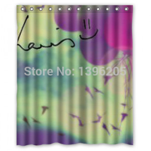 Attractive One Direction Signature Quotes Shower Curtain Amazing Style ...